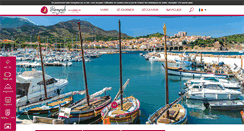 Desktop Screenshot of banyuls-sur-mer.com